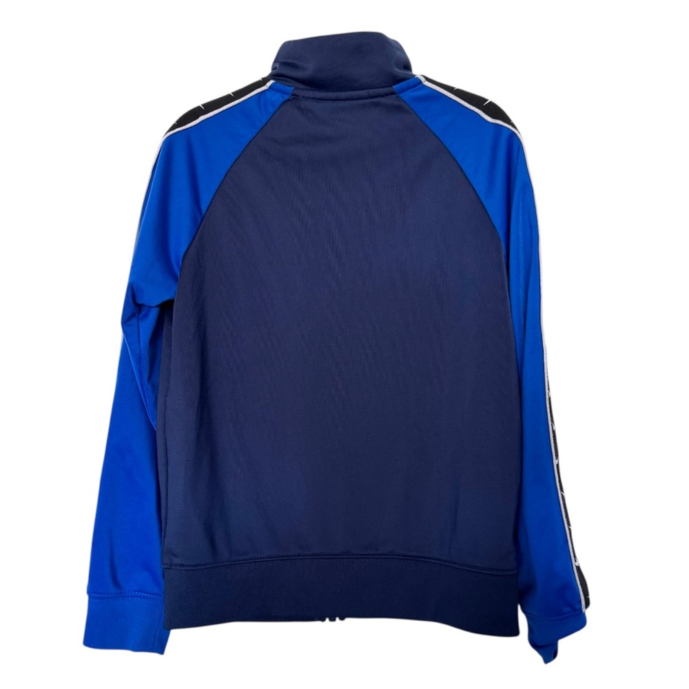 Nike Track Zip Up Jacket Blue & Black kids Size 7 - Picture 2 of 6